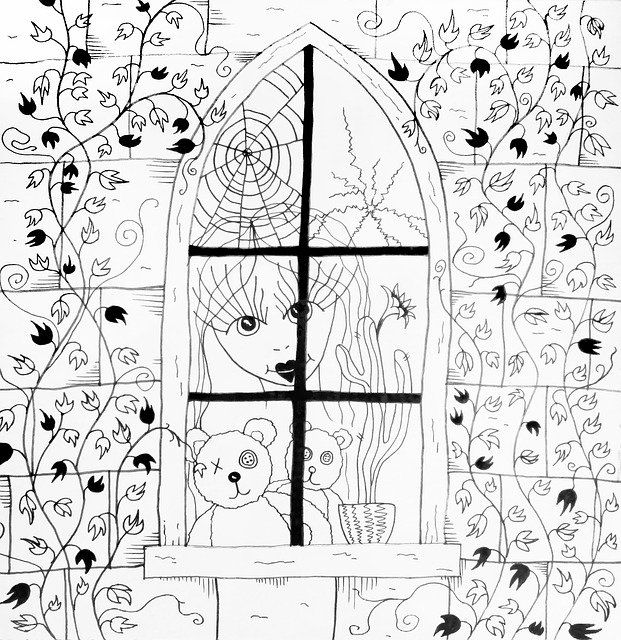 Free download Fantasy Gothic Illustration For -  free illustration to be edited with GIMP free online image editor