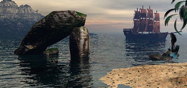 Free download Fantasy Ocean -  free illustration to be edited with GIMP free online image editor