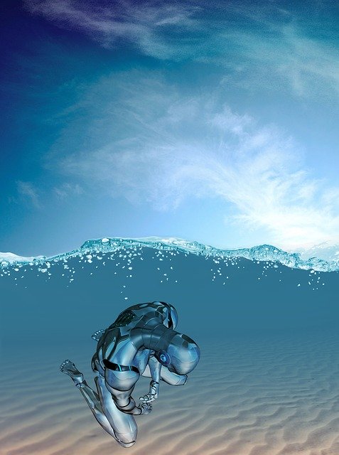 Free download Fantasy Sea Waves -  free illustration to be edited with GIMP free online image editor