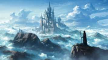 Free download Fantasy Wizard Castle - Concept Art free photo or picture to be edited with GIMP online image editor