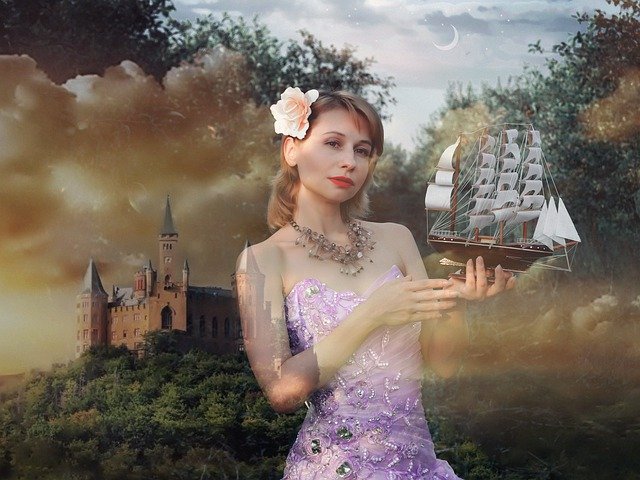 Free download fantasy young woman a princess free picture to be edited with GIMP free online image editor