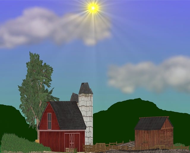 免费下载农场谷仓筒仓农村免费图片使用 GIMP 免费在线图像编辑器进行编辑