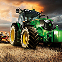 Farming Tractor John Deere HD  screen for extension Chrome web store in OffiDocs Chromium