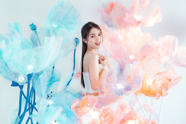 Free download fashion ai yem woman flowers free picture to be edited with GIMP free online image editor