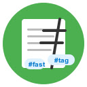 Fast Tag  screen for extension Chrome web store in OffiDocs Chromium