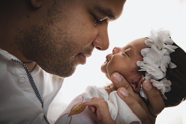 Free download father dad baby girl love kid free picture to be edited with GIMP free online image editor