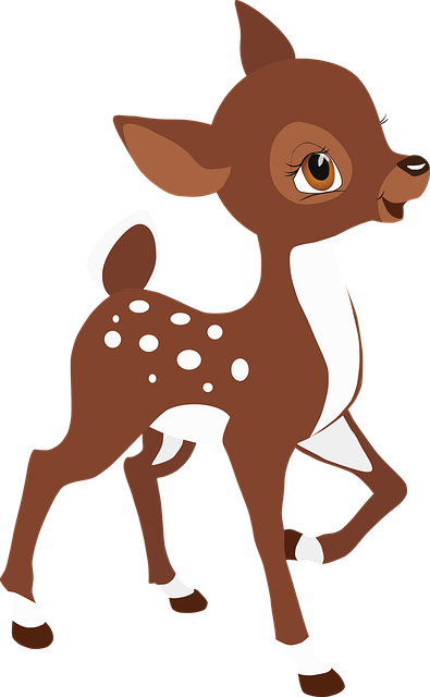 Free download Fawn Animal Mammal - Free vector graphic on Pixabay free illustration to be edited with GIMP free online image editor