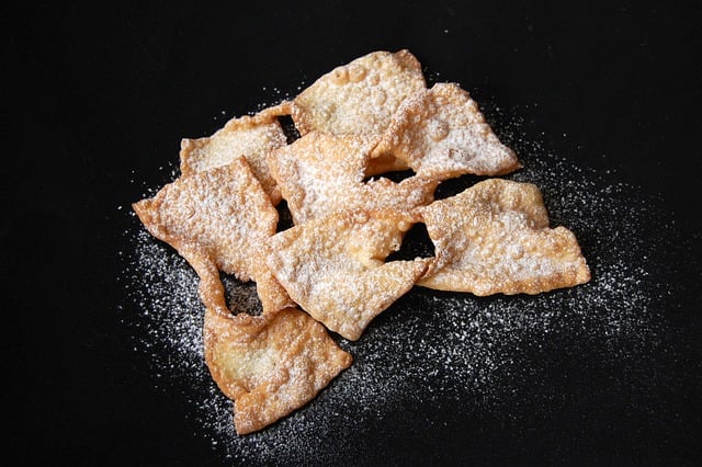 Free download faworki pastries sweets dessert free picture to be edited with GIMP free online image editor
