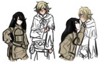 Free download FEAxLOZ: Oh look these characters are in this AU free photo or picture to be edited with GIMP online image editor