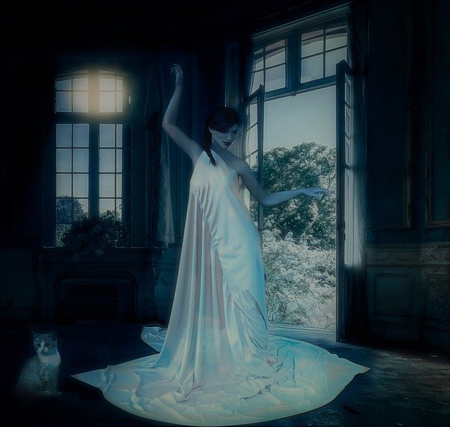 Free download Female Cat Gothic -  free illustration to be edited with GIMP free online image editor