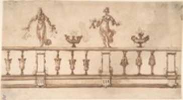 Free download Female Figures on a Balustrade free photo or picture to be edited with GIMP online image editor