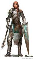 Free download Female Knight - Artwork free photo or picture to be edited with GIMP online image editor