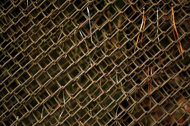 Descarga gratuita Fence Netting Iron - foto o imagen gratuita para editar con el editor de imágenes en línea GIMP