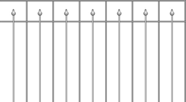 Free download Fence Rail Metal - Free vector graphic on Pixabay free illustration to be edited with GIMP free online image editor