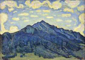 Free download Ferdinand Hodler, Landschaft In Den Schweizer Alpen free photo or picture to be edited with GIMP online image editor