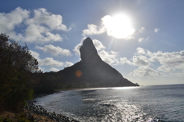 Free download Fernando De Noronha Sunset Mar -  free photo or picture to be edited with GIMP online image editor