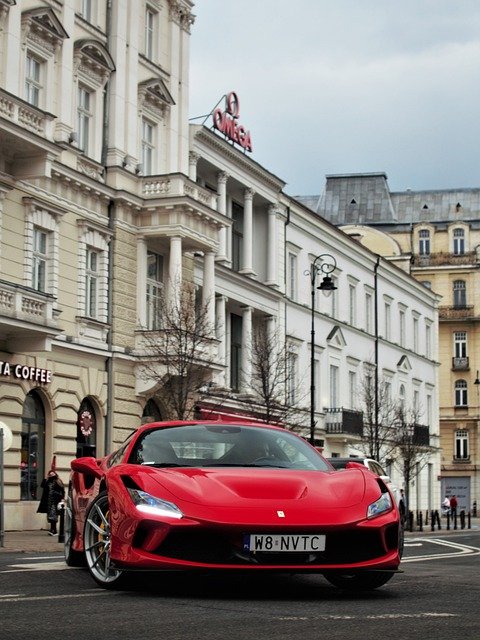 Free download ferrari car road ferrari f8 tributo free picture to be edited with GIMP free online image editor