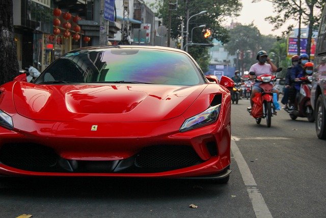 Free download ferrari f8 tributo supercar car free picture to be edited with GIMP free online image editor