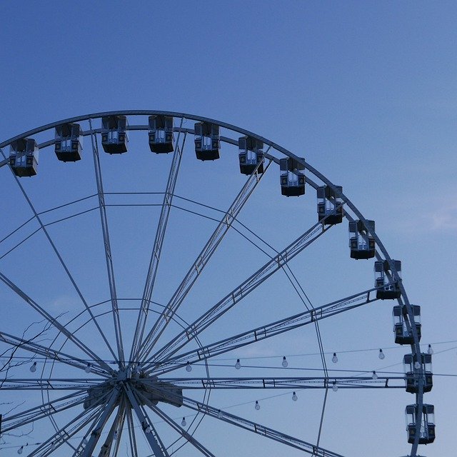 Kostenloser Download Ferris Wheel Gent Gent - kostenloses kostenloses Foto oder Bild zur Bearbeitung mit GIMP Online-Bildbearbeitung