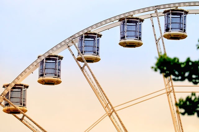 Free download ferris wheel gondolas ride free picture to be edited with GIMP free online image editor