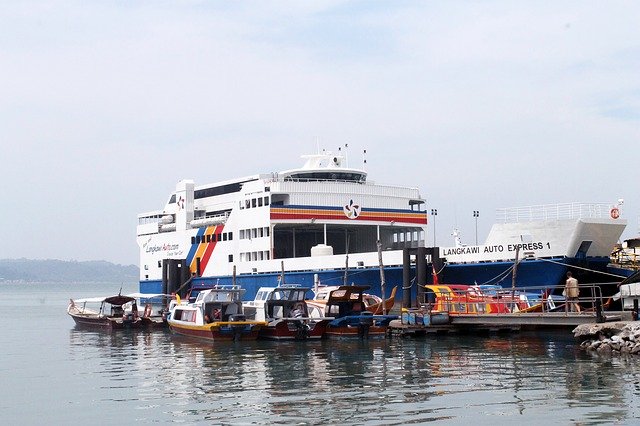 Free download Ferry Malaysia Langkawi -  free photo or picture to be edited with GIMP online image editor