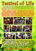 Free download Festival of Life 2014 Flyer Back free photo or picture to be edited with GIMP online image editor