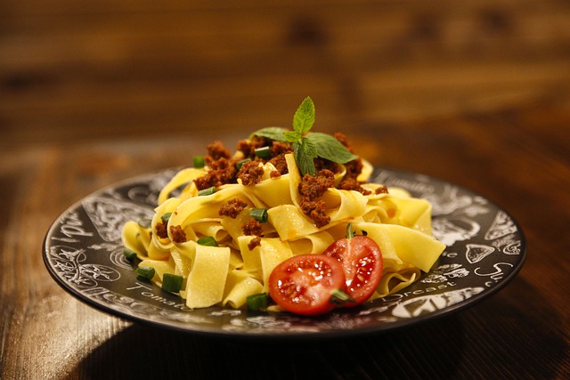 Free download fettuccine food dish meal cuisine free picture to be edited with GIMP free online image editor