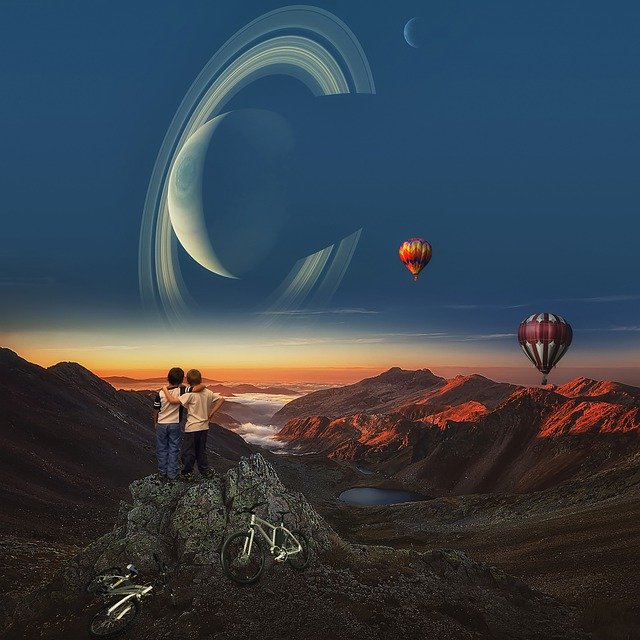 Free download Fiction Cosmos Planet -  free illustration to be edited with GIMP free online image editor
