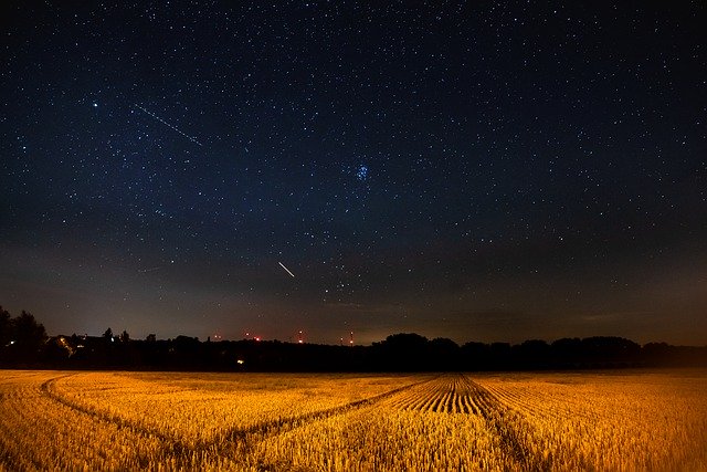 Téléchargement gratuit de Field Sky Star - photo ou image gratuite à éditer avec l'éditeur d'images en ligne GIMP