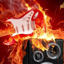 Fiery Music  screen for extension Chrome web store in OffiDocs Chromium
