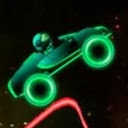 Fiery Neon Hill Rider Game  screen for extension Chrome web store in OffiDocs Chromium