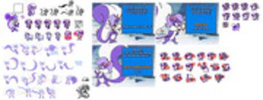 Free download Fifi La Fume videogame sprite compilation free photo or picture to be edited with GIMP online image editor