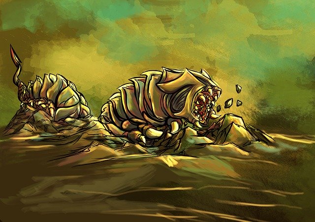 Free download Figure Photoshop The Worm -  free illustration to be edited with GIMP free online image editor