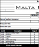 Libreng download na Film Budget Template 1 DOC, XLS o PPT template na libreng i-edit gamit ang LibreOffice online o OpenOffice Desktop online