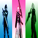 Final Fantasy Trio (Noctis, Lightning, Cloud)  screen for extension Chrome web store in OffiDocs Chromium