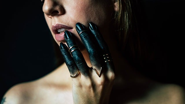 Free download finger hands art sensual lips free picture to be edited with GIMP free online image editor