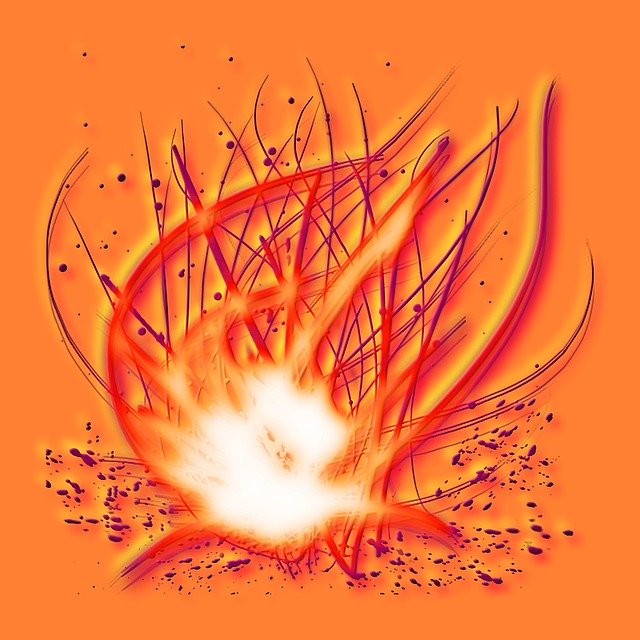 Free download Fire An Outbreak Of Abstraction -  free illustration to be edited with GIMP free online image editor