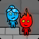 Fireboy and Watergirl 1 HTML5 Game  screen for extension Chrome web store in OffiDocs Chromium