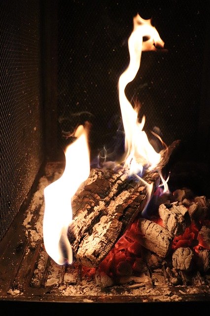 Free download Fire Chocolate Yule Log Hot -  free photo or picture to be edited with GIMP online image editor