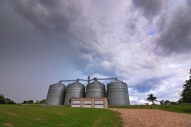 Free download fire department grain silos free picture to be edited with GIMP free online image editor