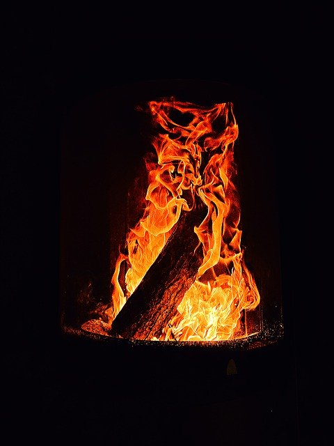 Template Photo Fire Fireplace Heat -  for OffiDocs