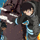 Fire Force Anime Season 2 Ogun Shinra Anime Theme  screen for extension Chrome web store in OffiDocs Chromium