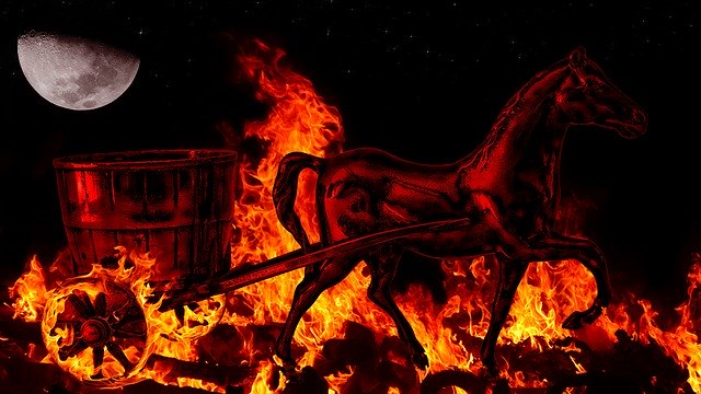 Unduh gratis Fire Horse Embers - ilustrasi gratis untuk diedit dengan editor gambar online gratis GIMP