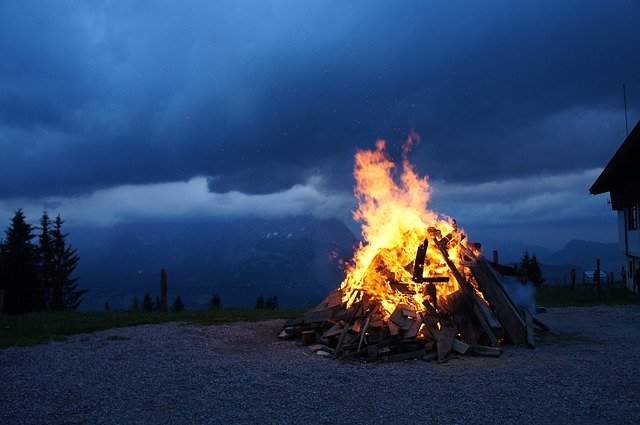 Free download Fire Mountains Easter -  free photo or picture to be edited with GIMP online image editor