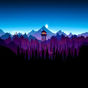 Firewatch Night Wallpaper Theme  screen for extension Chrome web store in OffiDocs Chromium