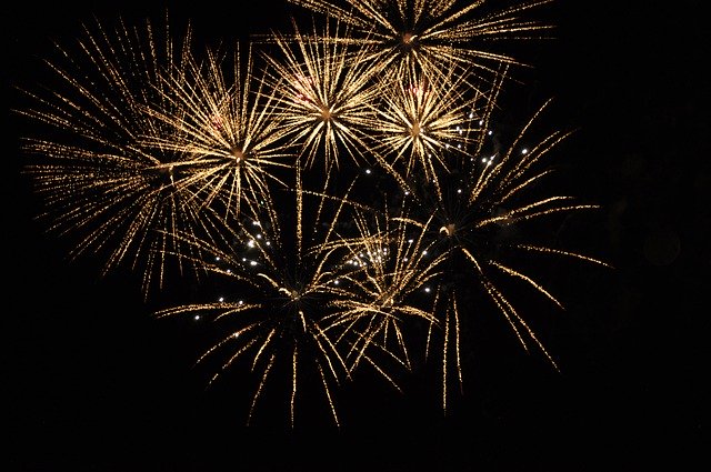 Free download Fireworks Pyrotechnics Rocket -  free photo or picture to be edited with GIMP online image editor