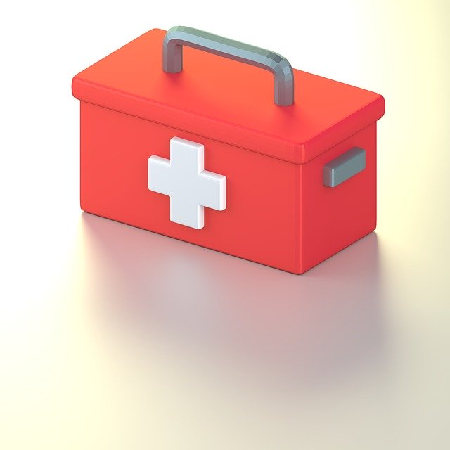 Free download First Aid Kit White Cross -  free illustration to be edited with GIMP free online image editor