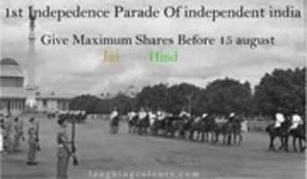 Free download First Parade Of Independent India free photo or picture to be edited with GIMP online image editor