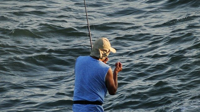 Free picture Fisherman Ocean Fishing -  to be edited by GIMP free image editor by OffiDocs