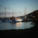 Fishing boats on the river in the afternoon  screen for extension Chrome web store in OffiDocs Chromium
